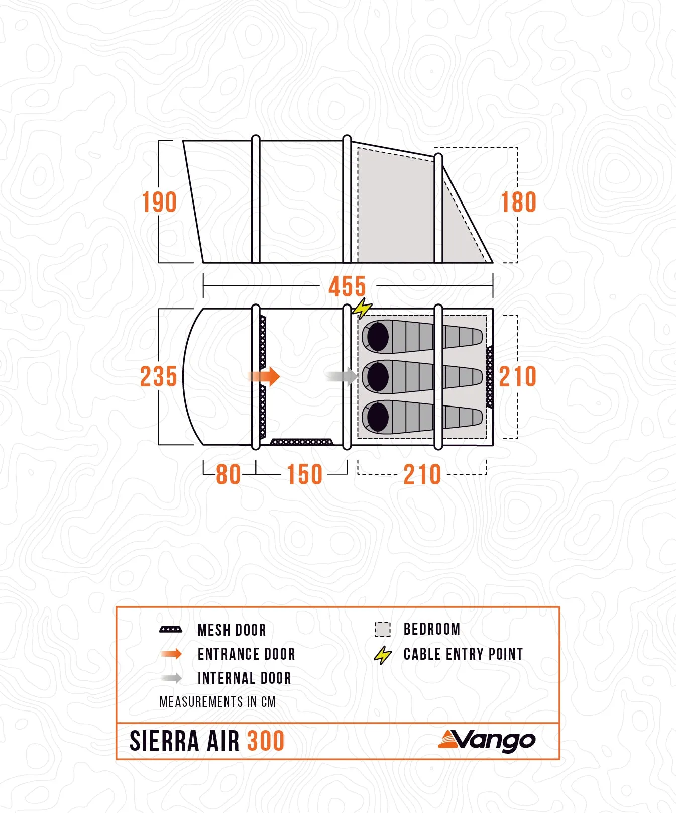 Vango Sierra 300 Air Tent