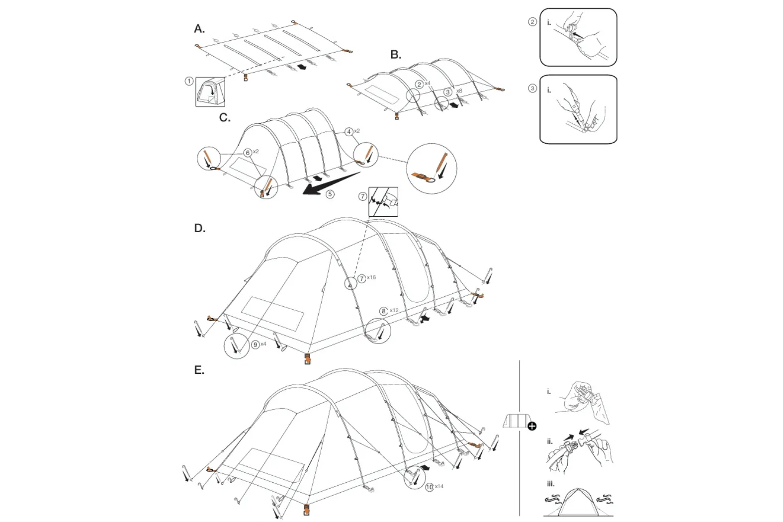 Vango Tacoma 400 Tent Package (Footprint Included)