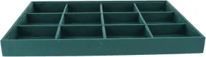 Velvet Jewelry Display Stand Large Capacity Organizer Necklace Bracelet Holder Scratch-proof Watch Tray Home Dec