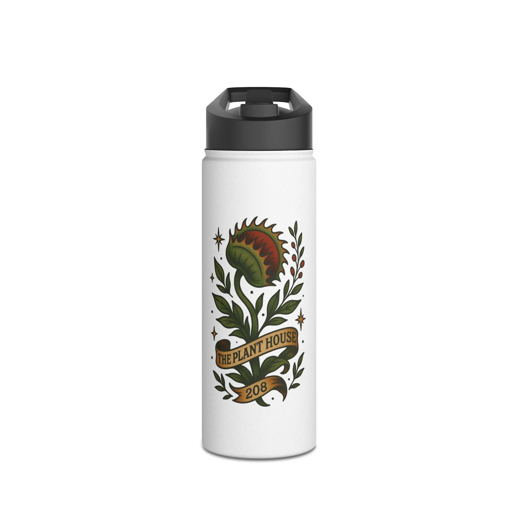 Venus Fly Trap Botanical Stainless Steel Water Bottle | Eco-Friendly Hydration