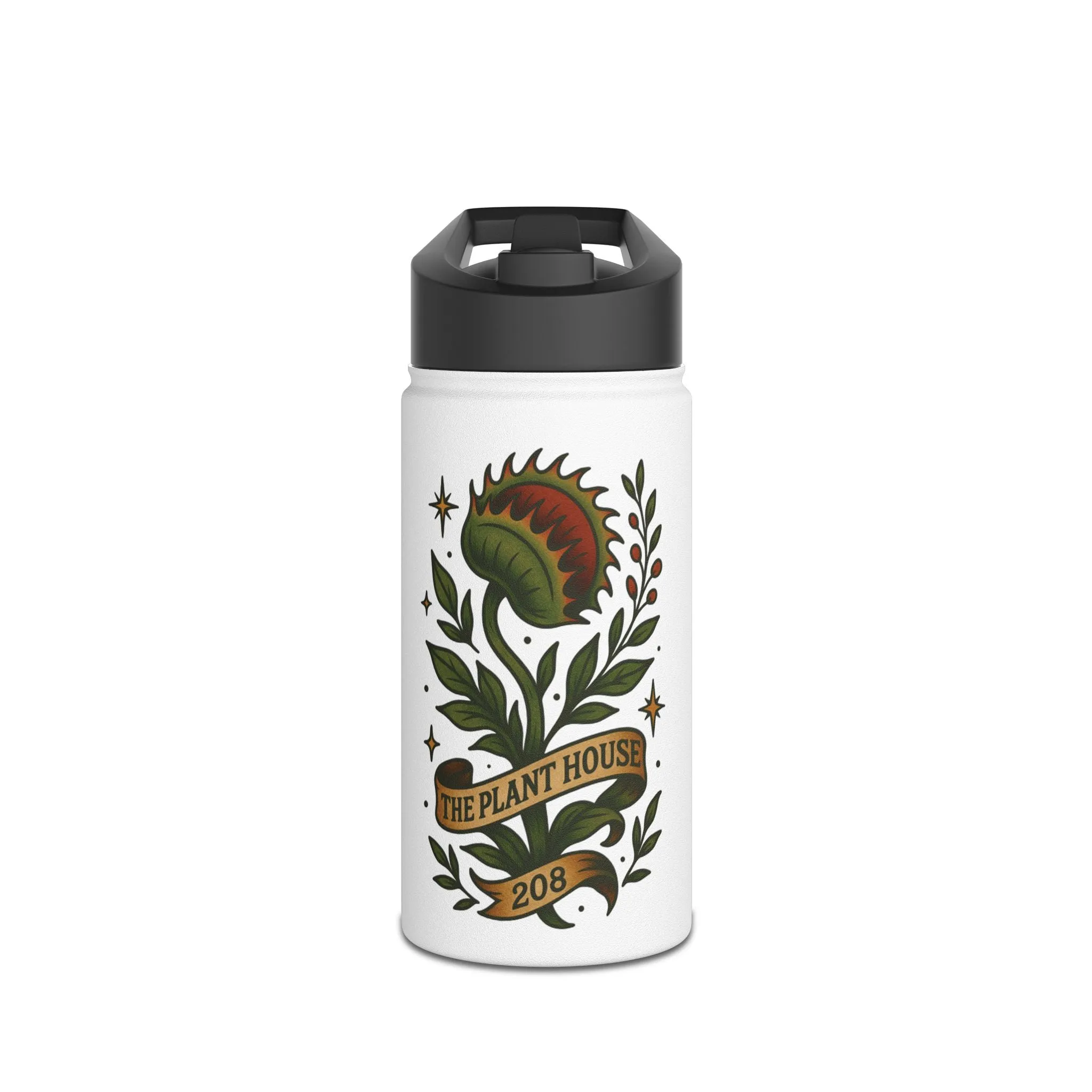 Venus Fly Trap Botanical Stainless Steel Water Bottle | Eco-Friendly Hydration