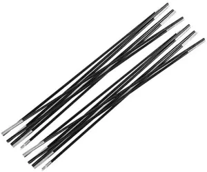 VGEBY 2Pcs Tent Support Rod, Fiberglass Camping Tent Pole Awning Frames for Outdoor Camping Hiking Camping Tents and Accessories Tent Replacement Poles Replacement Tent Poles