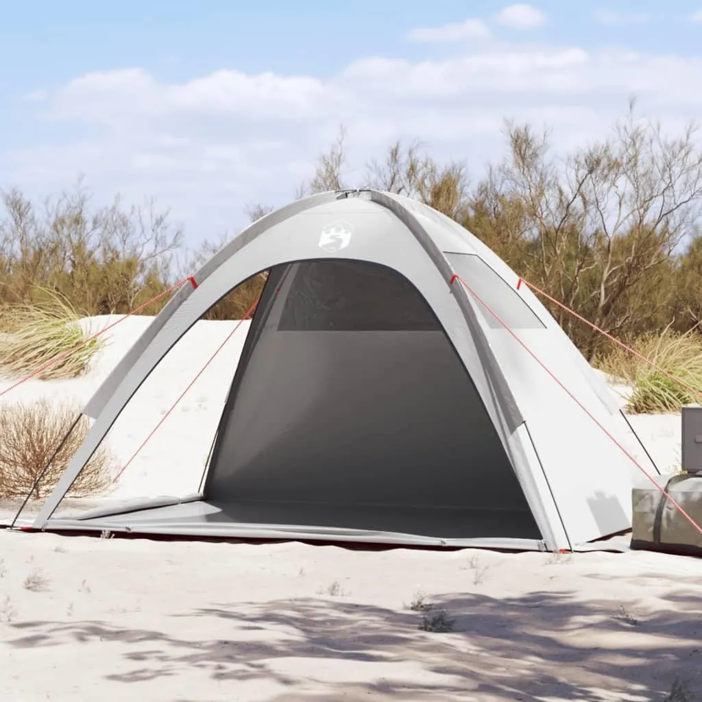 vidaXL Beach Tent Gray Waterproof, Tent, Garden Tent, Outdoor shelter, Camping Tent, Camping shelter, Garden shelter, Lightweight Tent