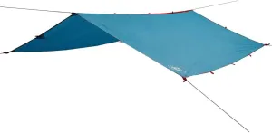 vidaxl Camping tarp - Blue 118.1x115.7 Waterproof shelter for Outdoor, Hiking, Trekking, Survival - Lightweight & Portable with Carry Bag