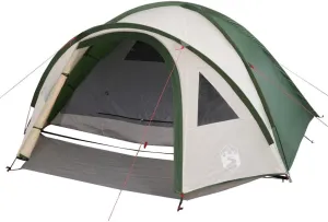 vidaXL Camping Tent Dome 4-Person Green Waterproof