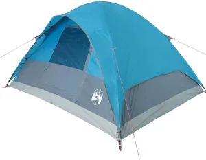 vidaXL Family Tent Dome 6-Person Blue Waterproof