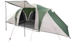 vidaXL Family Tent Dome 6-Person Green Waterproof
