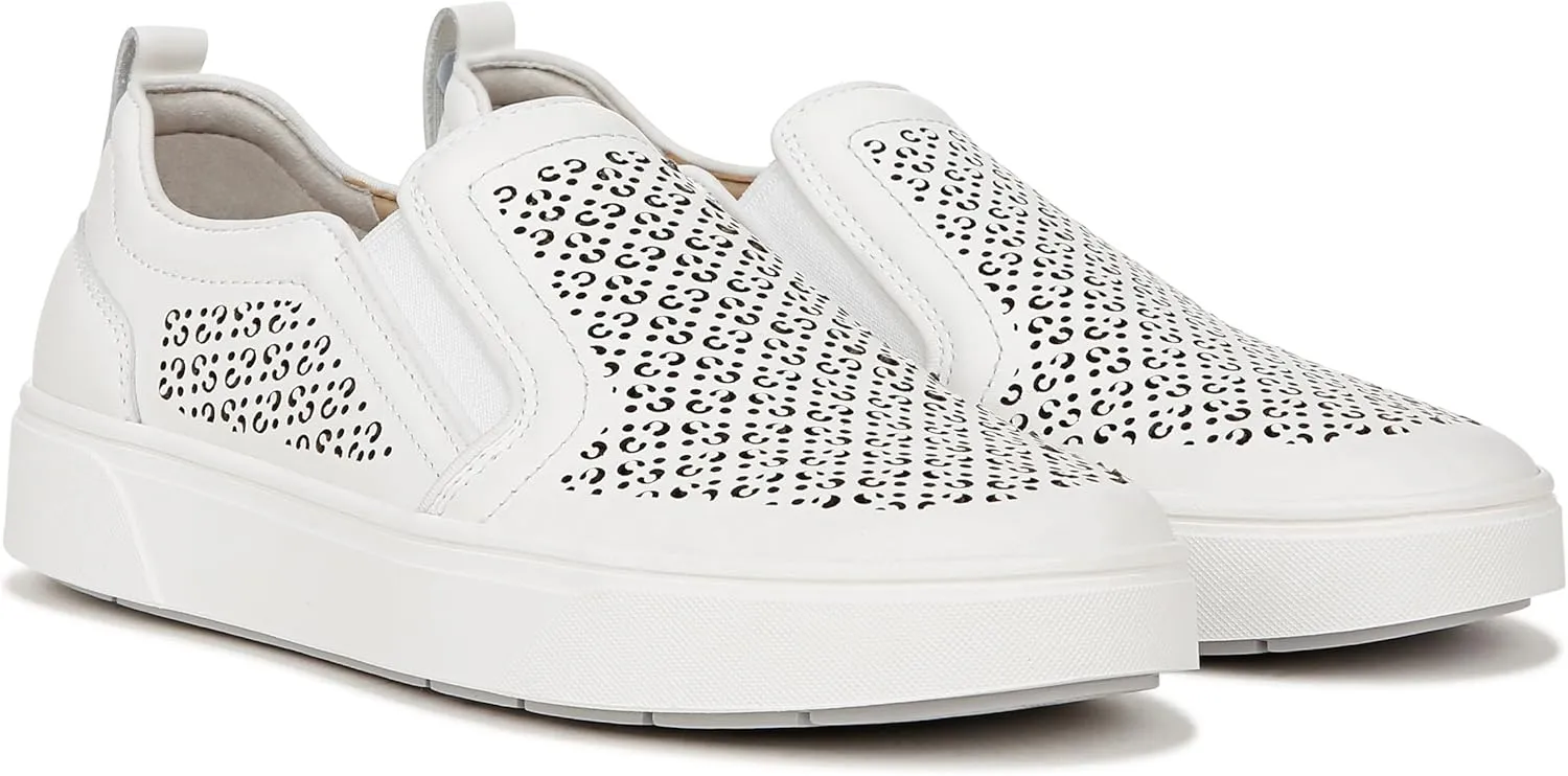 Vionic Women's Sneaker Kimmie Perf- Comfortable Slip Ons That Includes a Built-in Arch Support Insole That Helps Correct Pronation and Alleviate Heel Pain Caused by Plantar Fasciitis