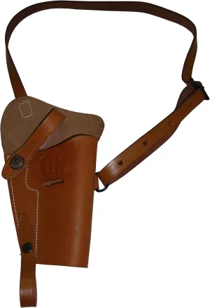 warreplica WWI WWII U.S. US M3 Leather Shoulder Holster/Colt 1911 .45 Shoulder Holster/S&W .38 Revolver Shoulder Holster /.45 ACP colt Holster – Reproduction