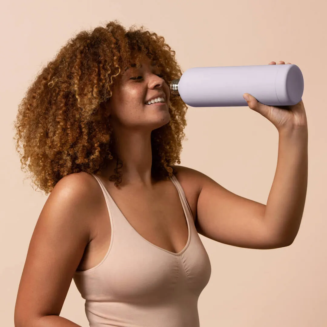 Water Bottle 1 Litre MAUVE