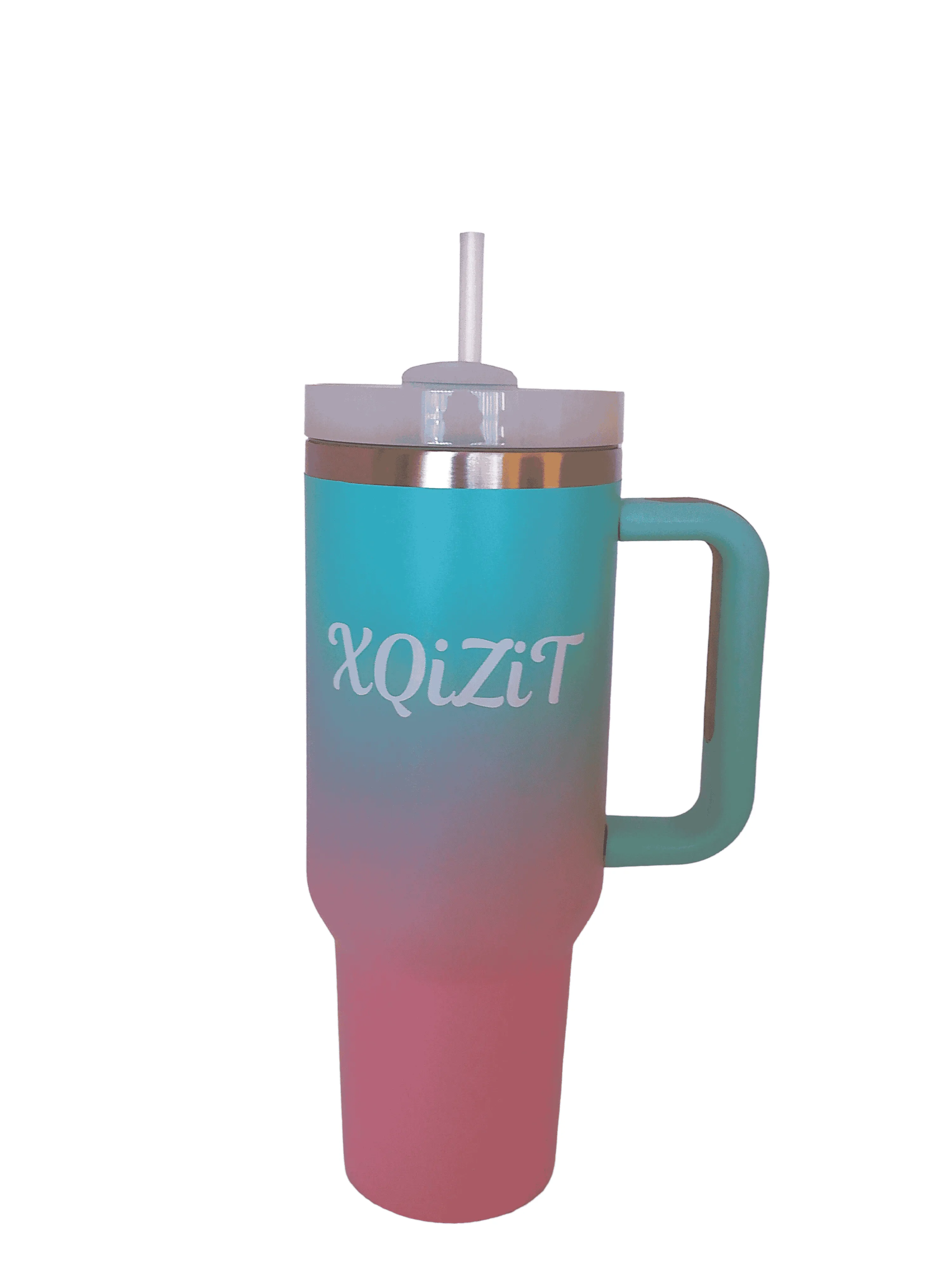 Water Bottle Tumbler, Stainless Steel Vacuum Insulated Tumbler with New Seal proof Lid and Straw for Water 40oz, Soda, Juice, Ice-Tea or Coffee