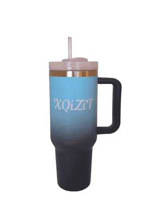 Water Bottle Tumbler, Stainless Steel Vacuum Insulated Tumbler with New Seal proof Lid and Straw for Water 40oz, Soda, Juice, Ice-Tea or Coffee