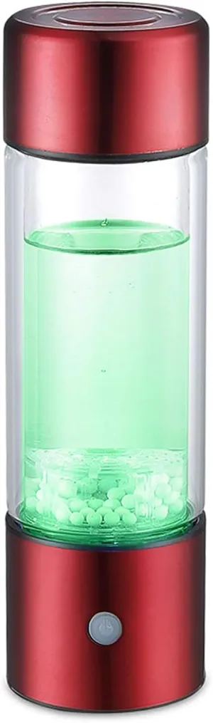 Water Purifiers, Waterstof Waterfles Draagbare Waterstof Water Generator Alkaline Water Maker Ionisator Zuiver Water Gezonde Kop USB Oplaadbare Antioxidan Anti-Aging 350Ml