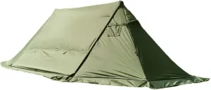 Waterproof Camping Tent 4 Outdoor Season Tent Windproof Family Sun Shelter Backpacking Travel Beach Equipment (Brown Polyester)