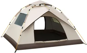 Waterproof Instant pop-up Camping Tent with Sun Protection and Mosquito net, Lightweight Portable for Outdoor Travel