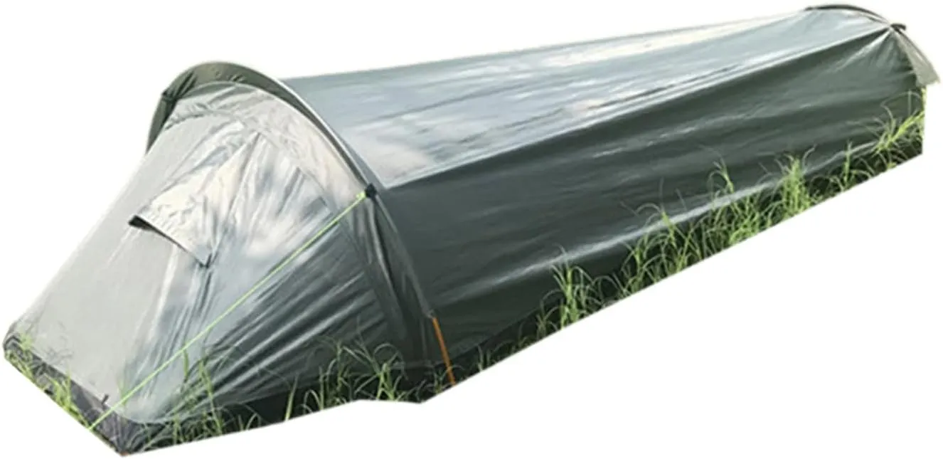 Watertight Backpacking Tent Camping Bivy Bag Single Person Individual Bivy Tent Lightly Weight Single Person Tent