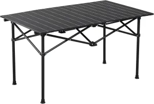WEI WEI GLOBAL 47x20 Portable Folding Camping Table, Ultralight Collapsible Table Outdoor Camp Table, Portable Outdoor Picnic Table, Compact Camping Side Table for Travel Hiking, Camping