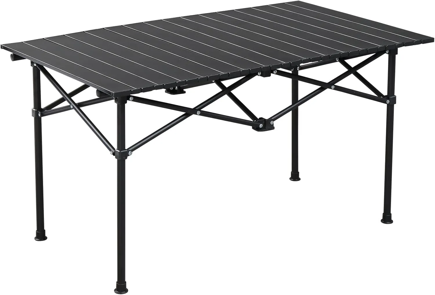 WEI WEI GLOBAL 47x20 Portable Folding Camping Table, Ultralight Collapsible Table Outdoor Camp Table, Portable Outdoor Picnic Table, Compact Camping Side Table for Travel Hiking, Camping