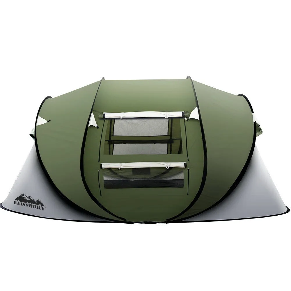 Weisshorn Instant Up Camping Tent 4-5 Person Pop up Tents Family Hiking Beach Dome-WA_Rural