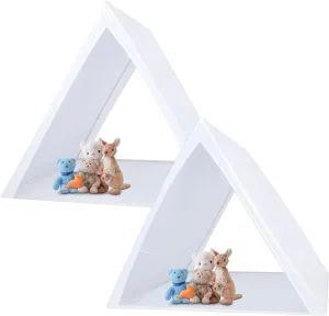 Windyun 2 Pcs Teepee Tent for Kids Indoor Outdoor Foldable Teepee Play Tent White Sleepover Slumber Party Washable Tipi for Girls Boys Easy Assembly 45.3'' x 45.3'' x 40''