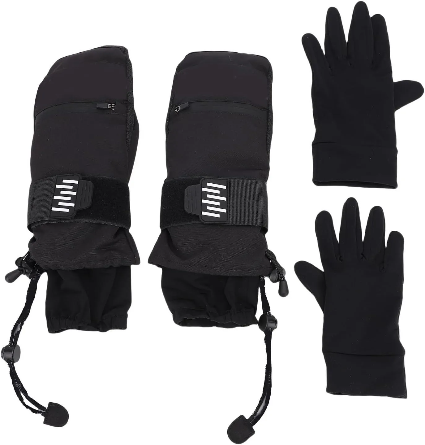 Winter Gloves, 3D Fit Rainproof Aramid Fiber Ski Gloves for Men for Hiking