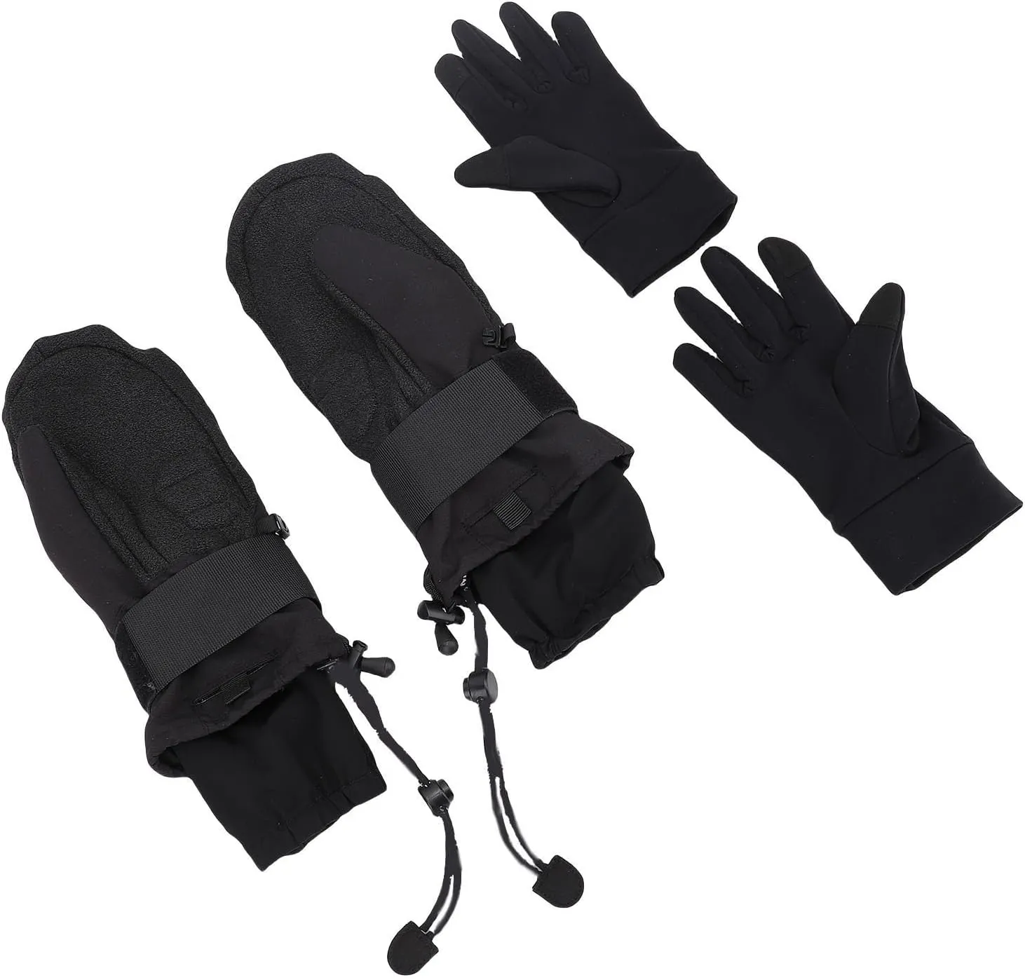 Winter Gloves, 3D Fit Rainproof Aramid Fiber Ski Gloves for Men for Hiking