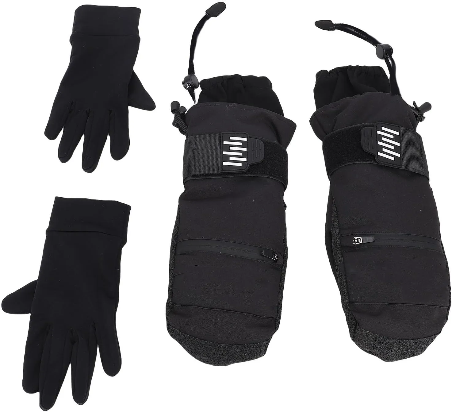 Winter Gloves, 3D Fit Rainproof Aramid Fiber Ski Gloves for Men for Hiking