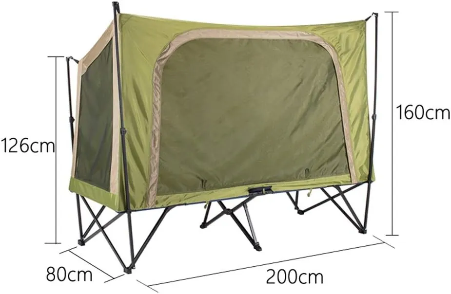 Winter Tent 2 People Hiking Camping Bed Automatic 4 Seasons Outdoor Tent Camping Travelwaterproof Winter Fishing for Family Short Weekends