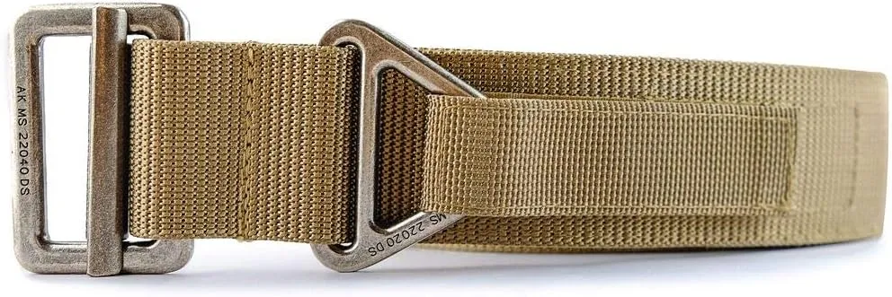 WOLF TACTICAL Heavy Duty Riggers Belt - Stiffened 2-Ply 1.75” Nylon EDC Gun Belt