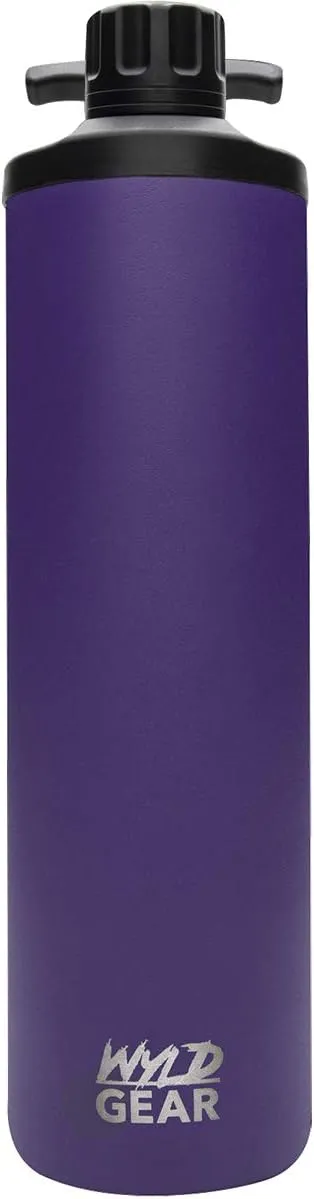 Wyld Gear Mag Series 24 oz. Stainless Steel Water Bottle - Matte Purple