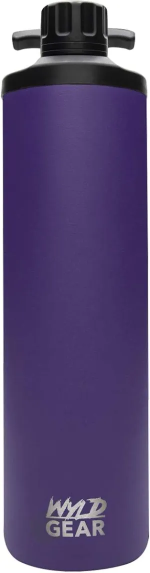 Wyld Gear Mag Series 24 oz. Stainless Steel Water Bottle - Matte Purple