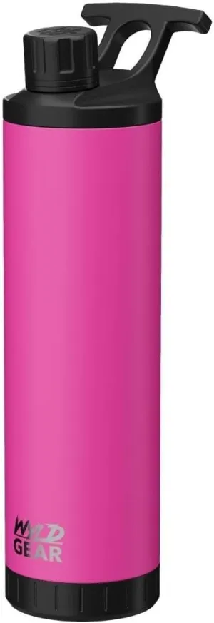 Wyld Gear Mag Series 24 oz. Stainless Steel Water Bottle - Pink