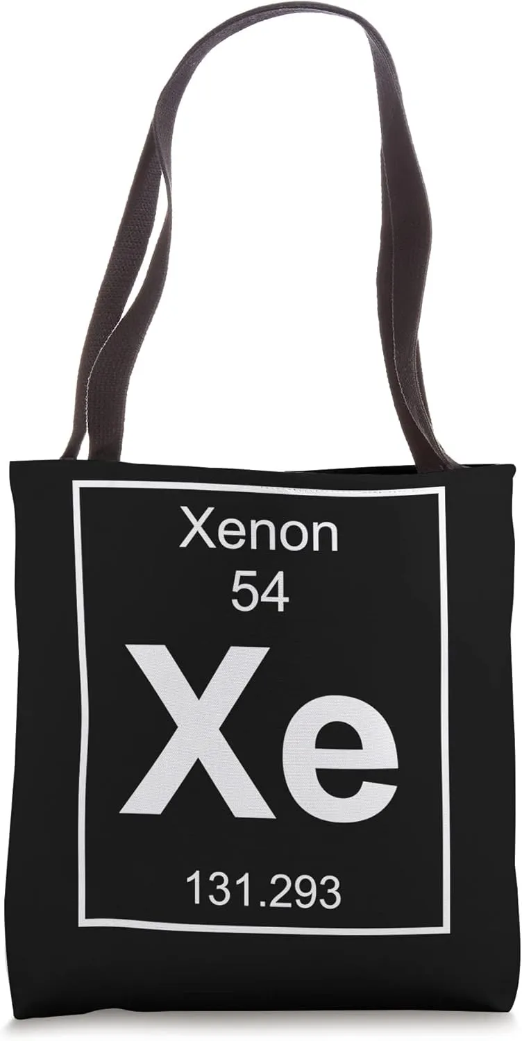 Xenon Element Costume Periodic Table Chemistry Fun Tote Bag