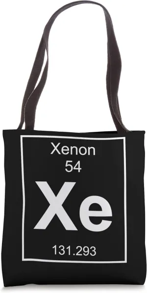 Xenon Element Costume Periodic Table Chemistry Fun Tote Bag