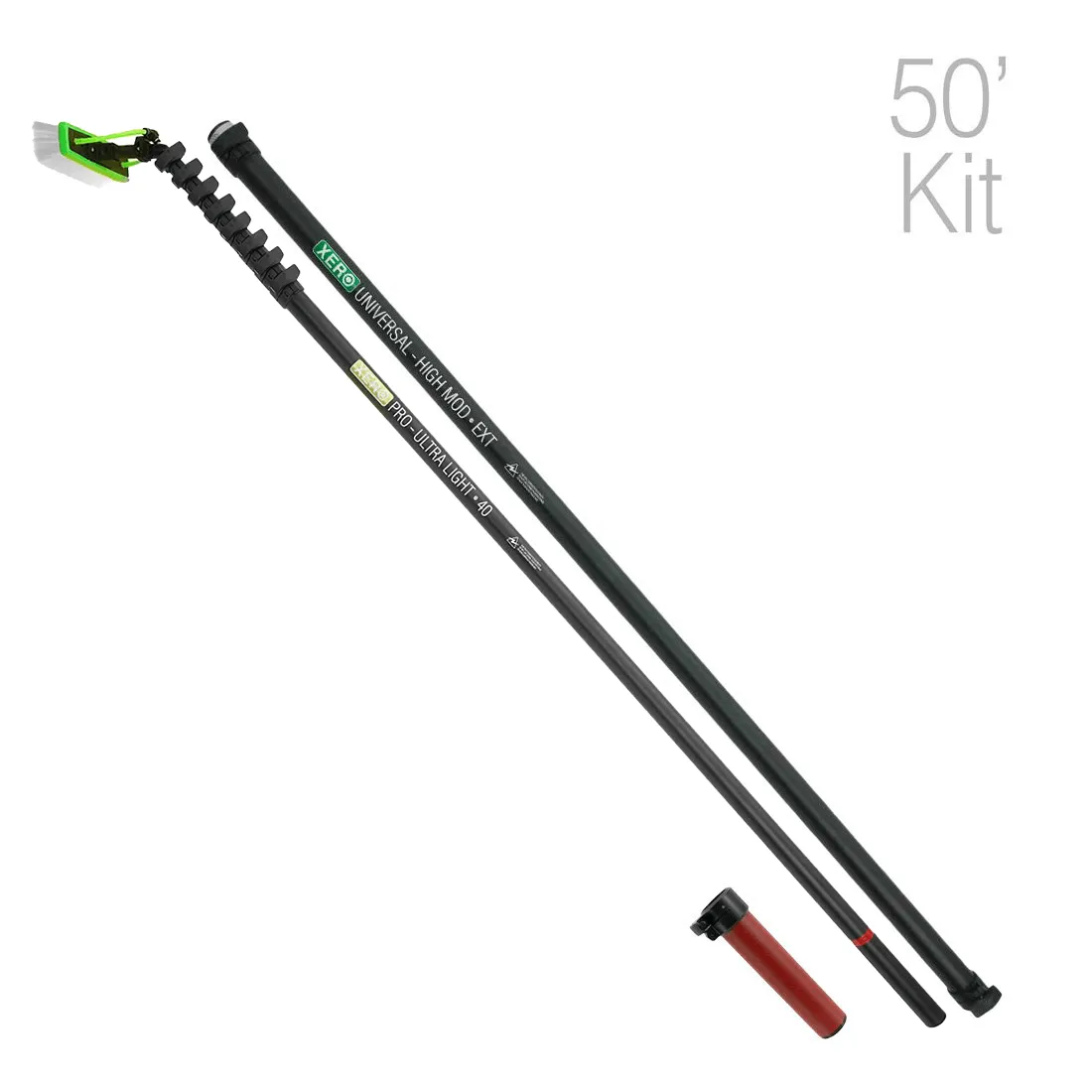 XERO Pro Ultra Light High Mod Carbon Fiber Water Fed Pole