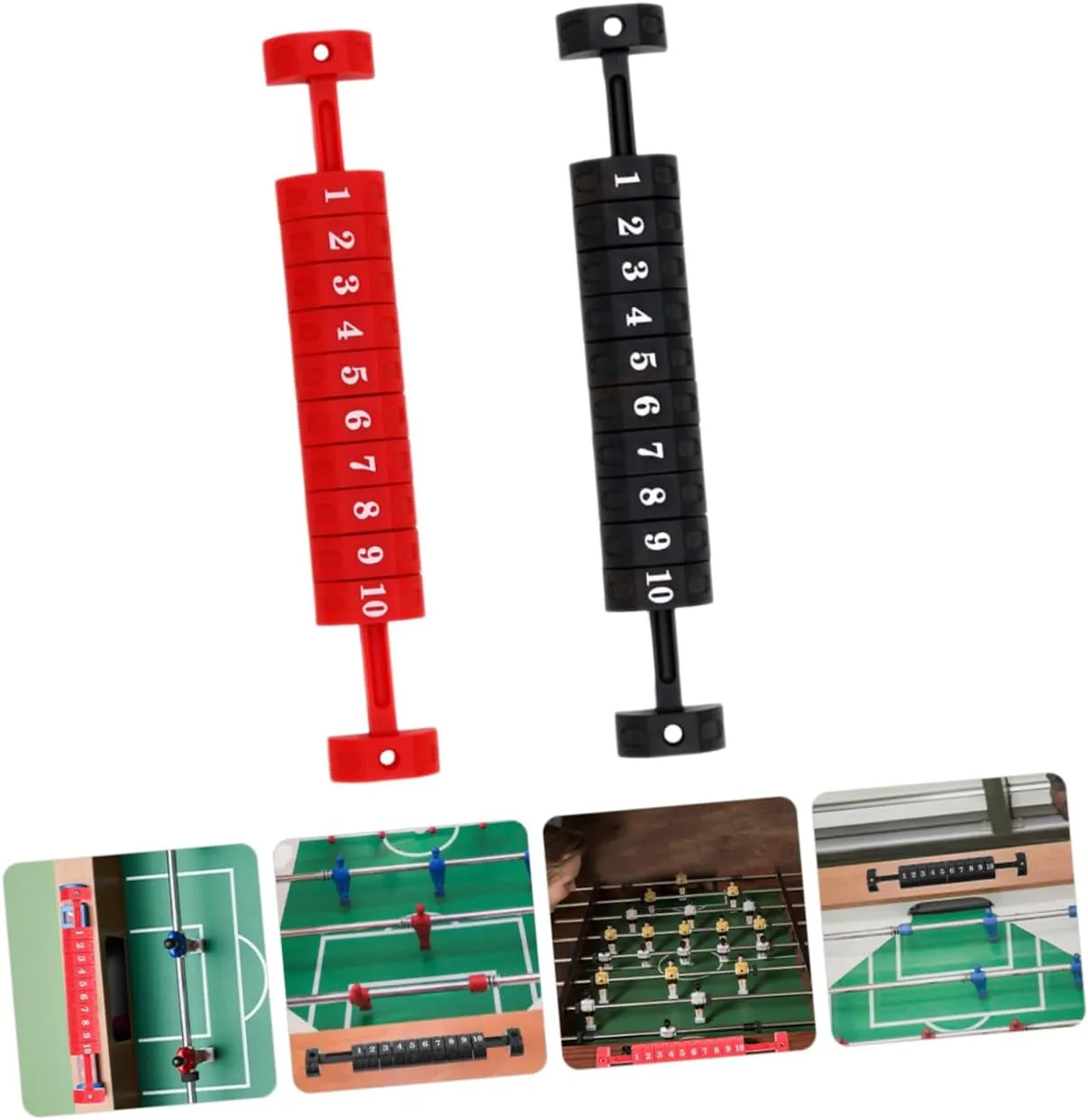 Yardwe Table Scoring Strip Unit Soccer Net Table Soccer Football Table Game Goals Table Top Foosball Game