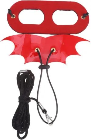 YARNOW Djustable Reptile Lizard Harness Devil Wings Hauling Cable Lizard Accessories Reptile Harness Pet Hauling Cable Rope s Size