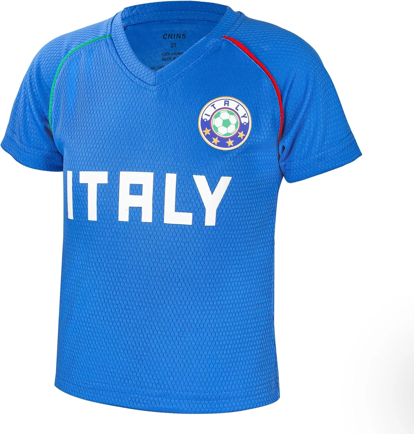 Youth Soccer Jersey Boys Girls- Breathable Lightweight Football Training Shirt for Kids (Infant-Youth Sizes)