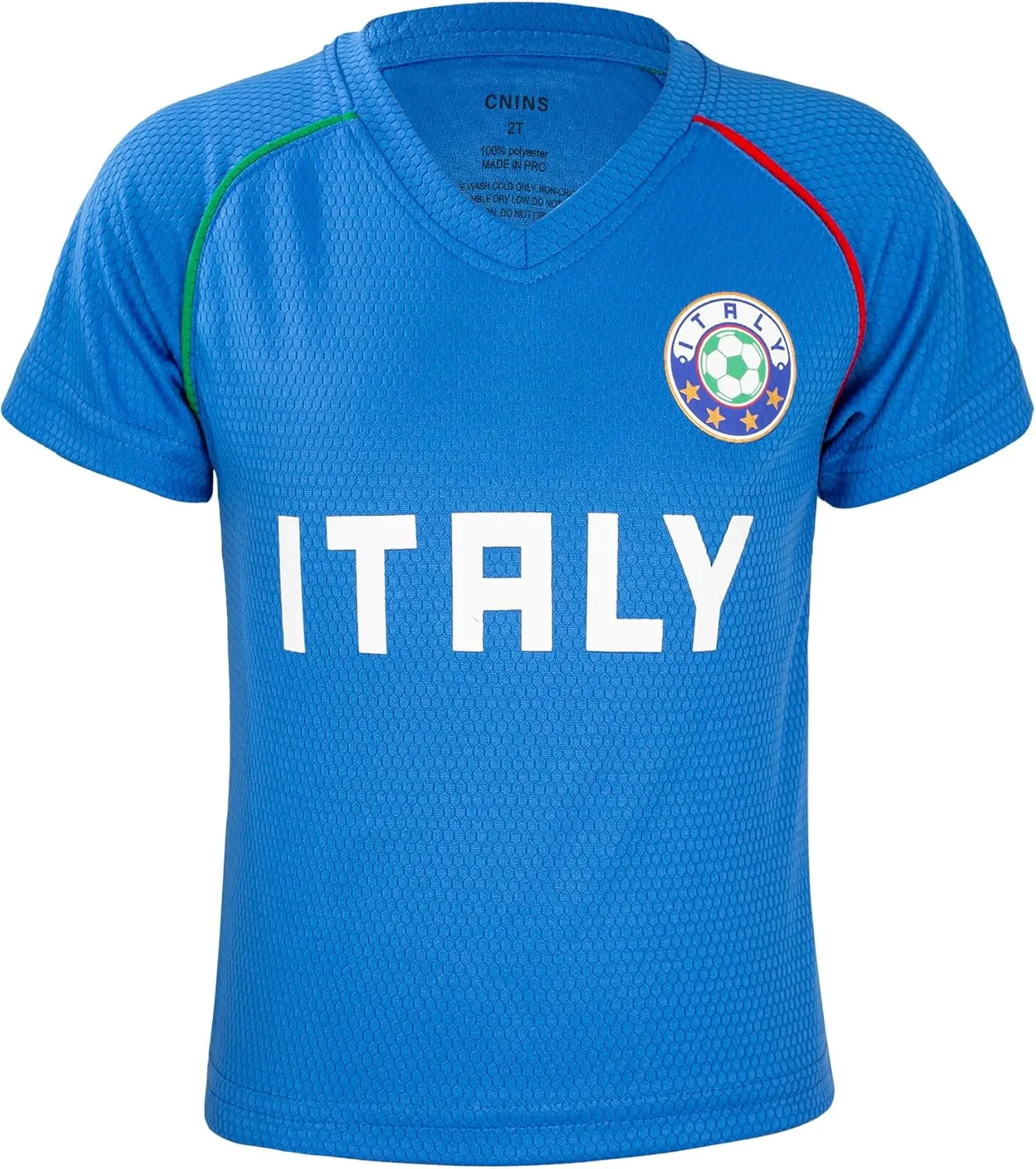Youth Soccer Jersey Boys Girls- Breathable Lightweight Football Training Shirt for Kids (Infant-Youth Sizes)