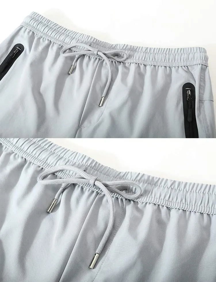 YSENTO Mens Track Pants Quick Dry Lightweight Joggers Athletic Hiking Pants Zipper Pockets