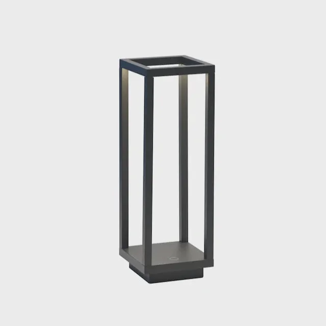 Zafferano HOME PRO Portable Table Lamp, Grey