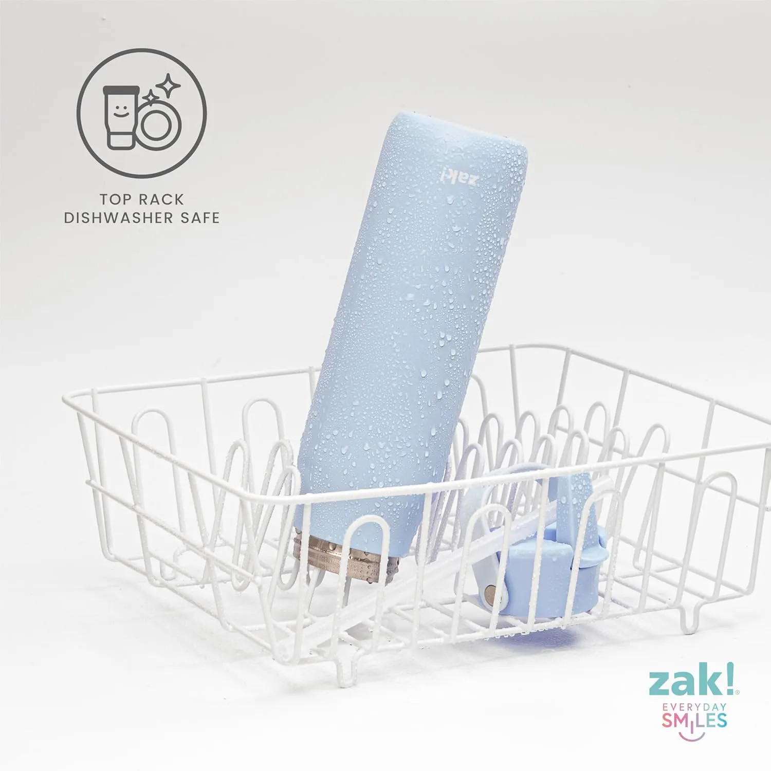 Zak Designs Sanrio Hello Kitty Harmony Water Bottle for Travel or At Home, 32oz Stainless Steel is Leak-Proof When Closed and Vacuum Insulated with Straw Lid, Carry Handle, and 3D Artwork