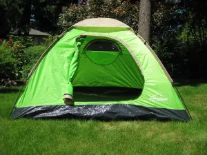 Zaltana 3person Dome Tent with 2Pcs Air Bed, DC air Pump