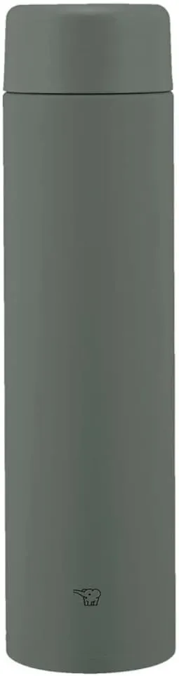 Zojirushi SM-GA72-HM Water Bottle, Screw Stainless Steel Mug, Seamless, 24.3 fl oz (720 ml), Forest Gray
